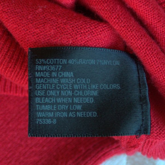 Worthington Low V-Neck Sweater | Button Down Cardigan - Picture 6 of 6